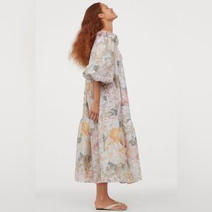 H&M Floral Off The Shoulder Dress